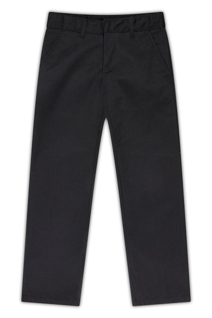 Boys Husky Flat Front Pants