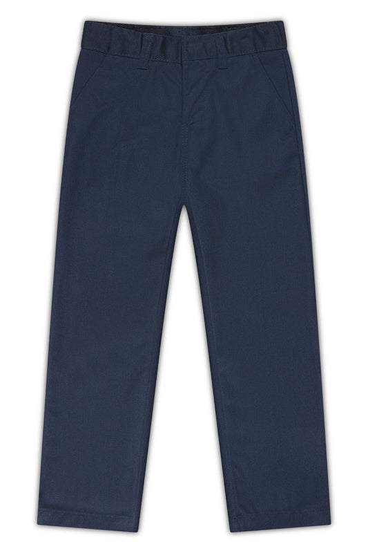 Boys Husky Flat Front Pants