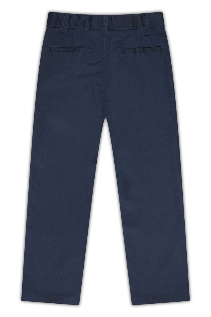 Boys Husky Flat Front Pants