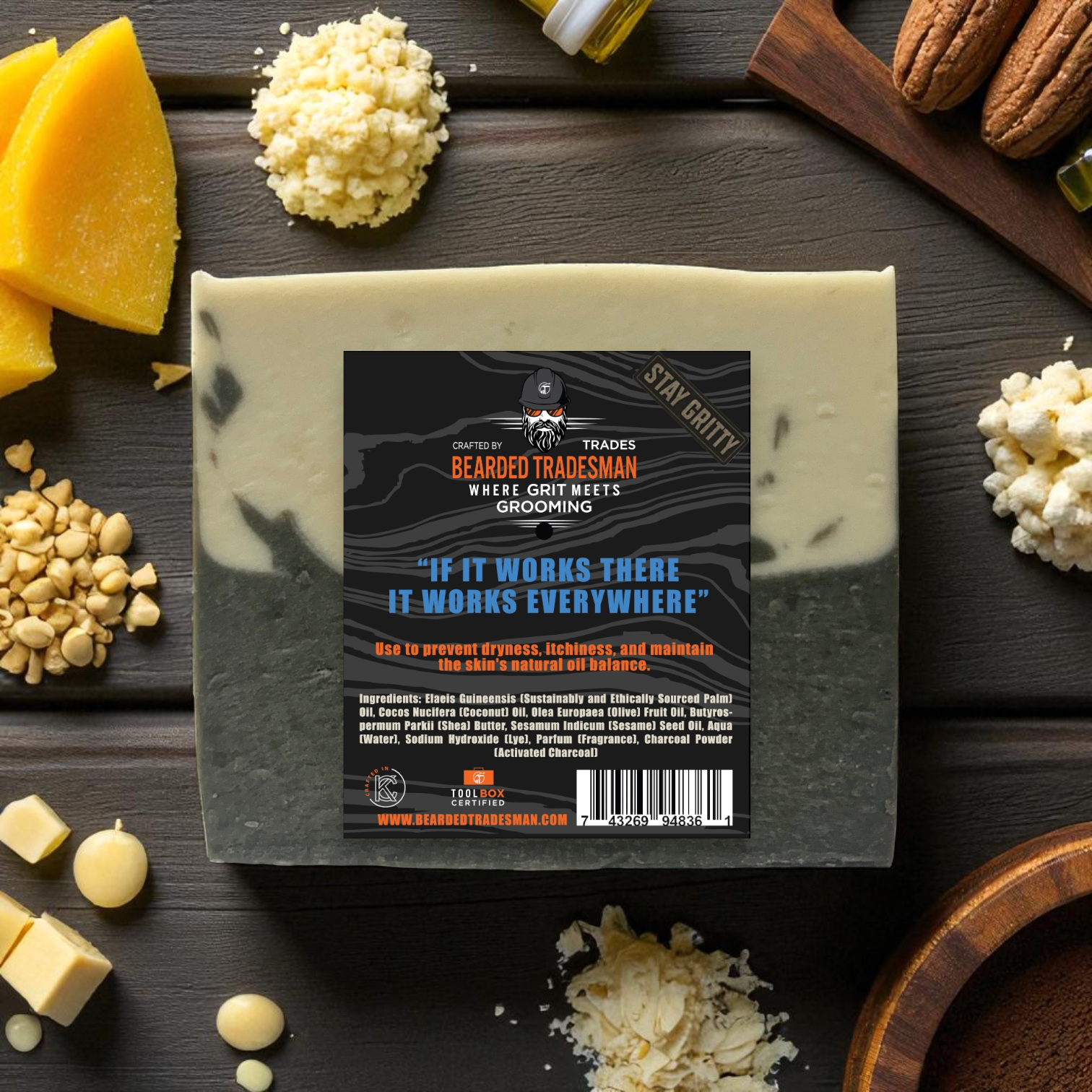 Bare Knuckle - Unscented GRIT - Willy Wash