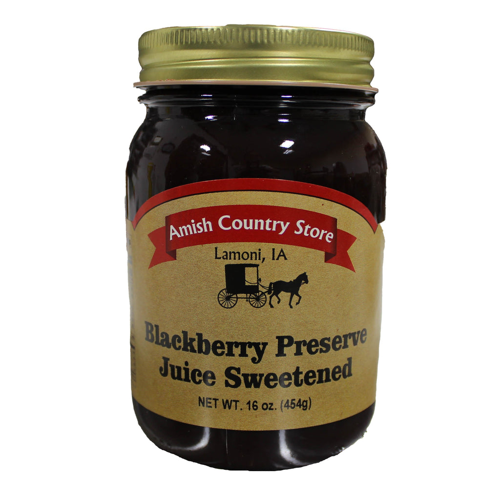 Blackberry Preserve Juice Sweetened 16 oz