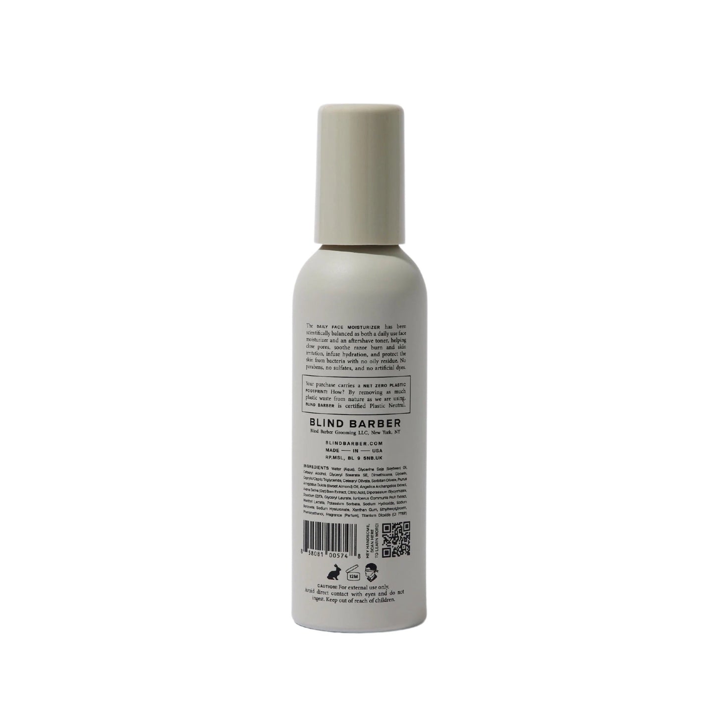 Blind Barber Watermint Gin Daily Face Moisturizer