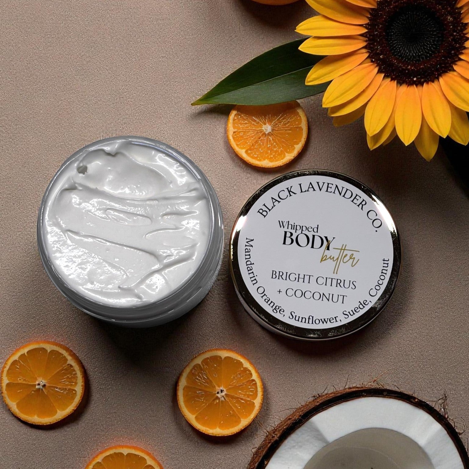 Bright Citrus + Coconut - Whipped Body Butter
