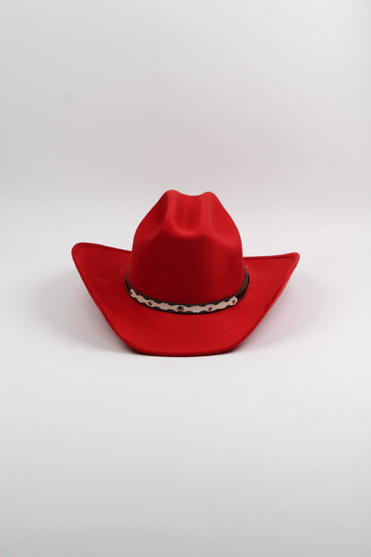 Durango Cowboy Hat - Lipstick Red