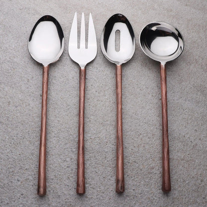 CAMELLIA HOSTESS SERVING 4 PC. SET