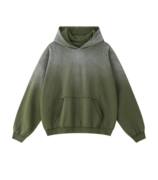 OLIVE SUNFADE HOODIE