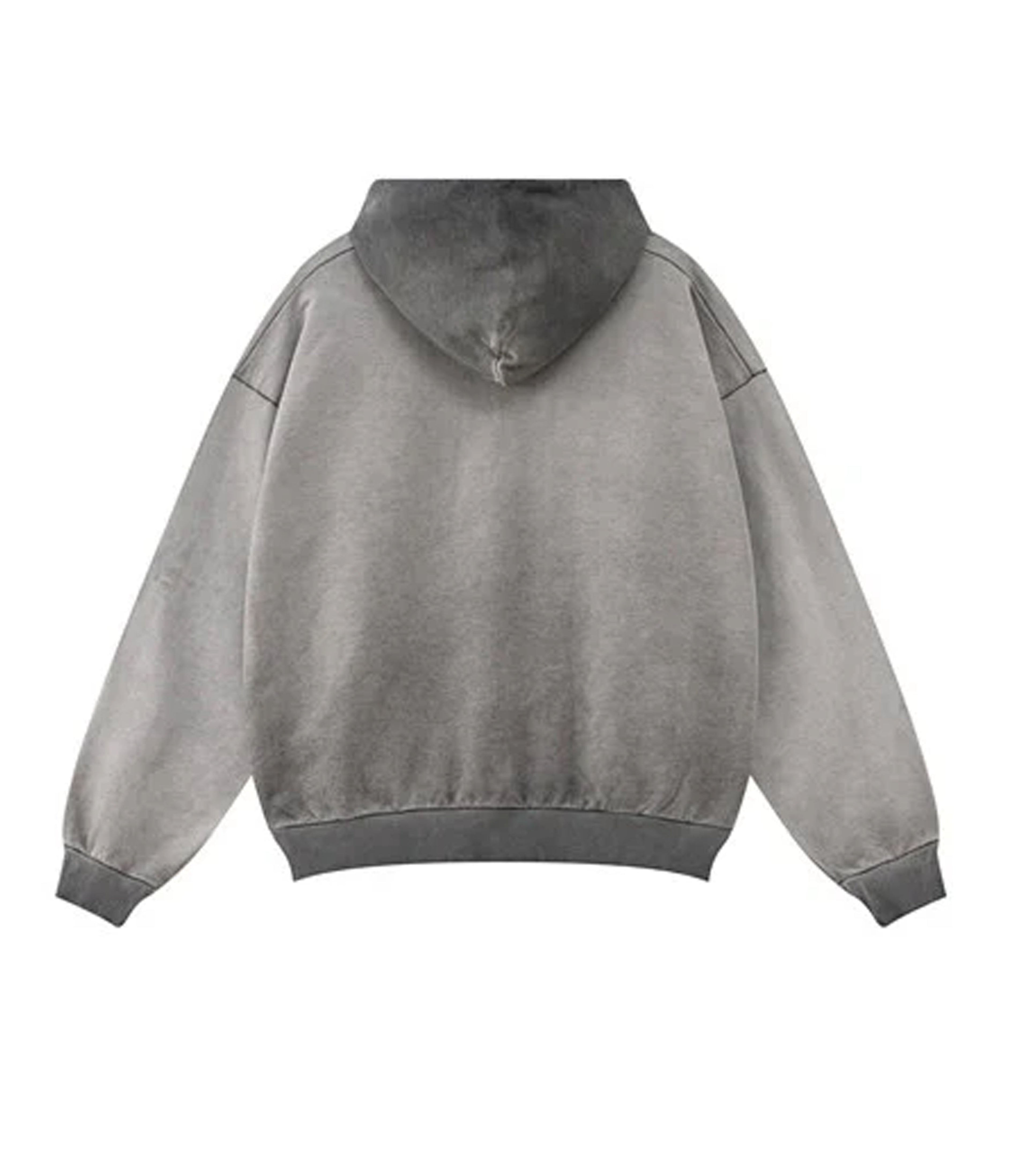 GREY SUNFADE HOODIE