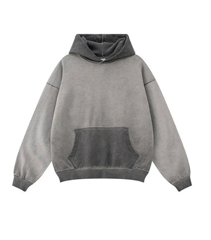 GREY SUNFADE HOODIE