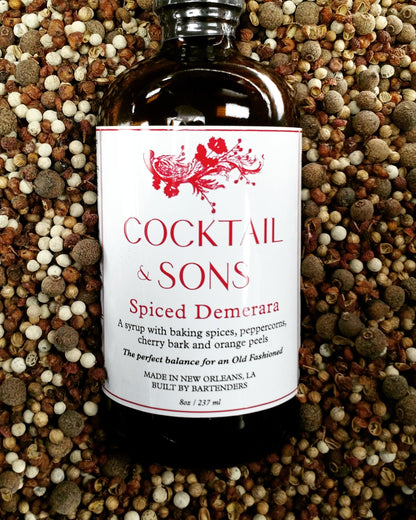 Deep, Spiced, & Refreshing: The Whiskey Trio (Craft Cocktail Syrup Pack- 8oz)