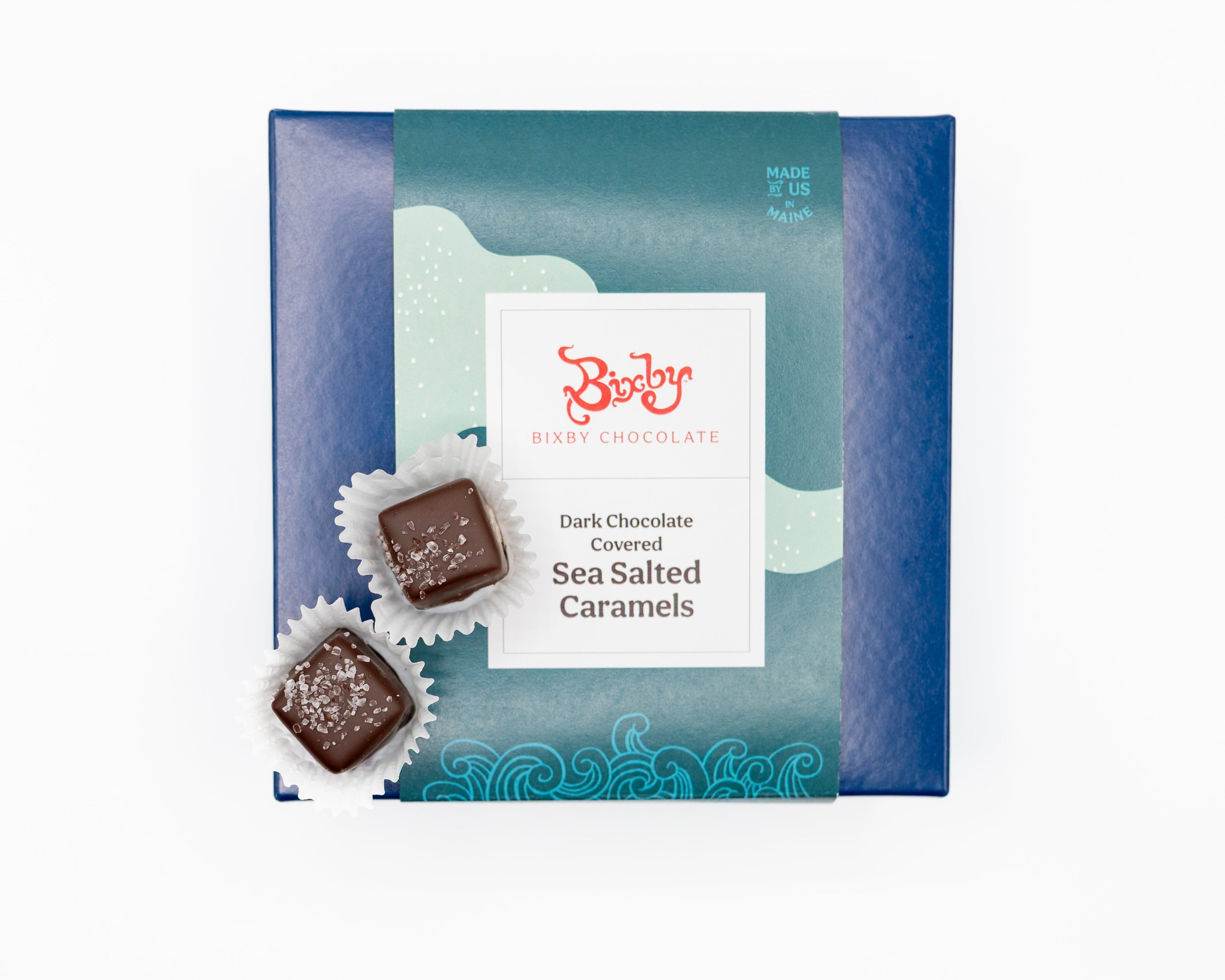 Chocolate Sea Salted Caramels Gift Box