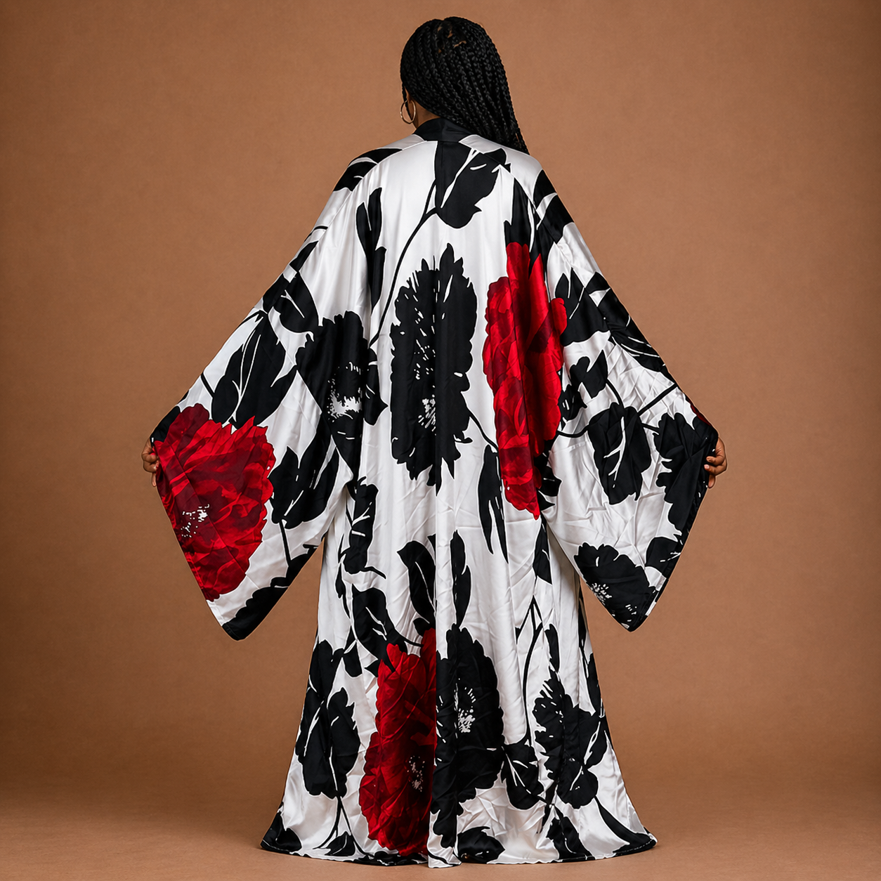 Winter Rose Kimono
