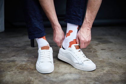 CiderOrange Casual Socks 4 Pack