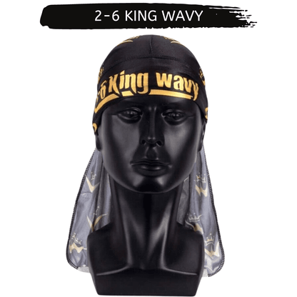 Silk Durag for 360 Waves & Overnight Compression [All Variants]