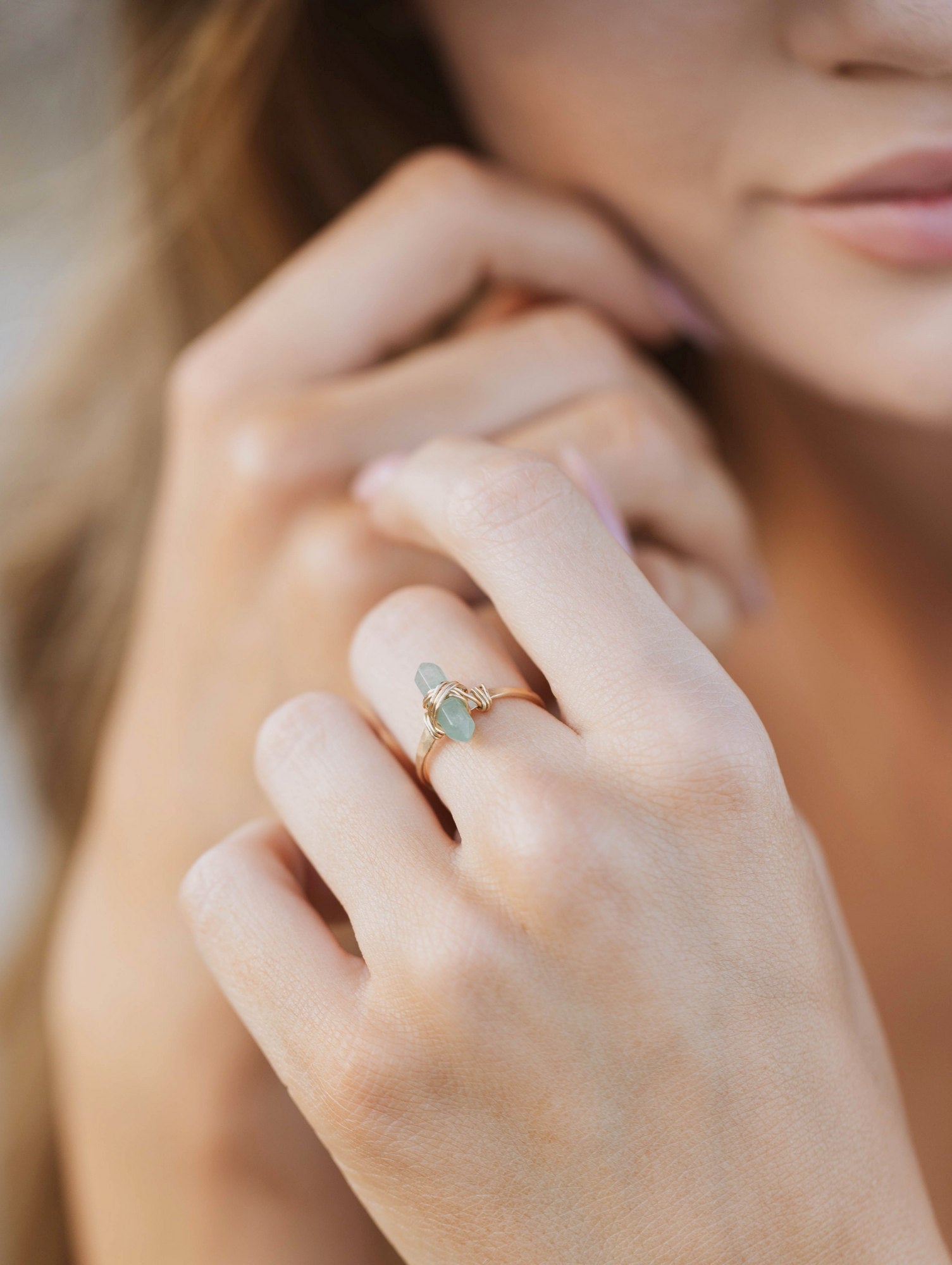 Crest Ring - Aventurine