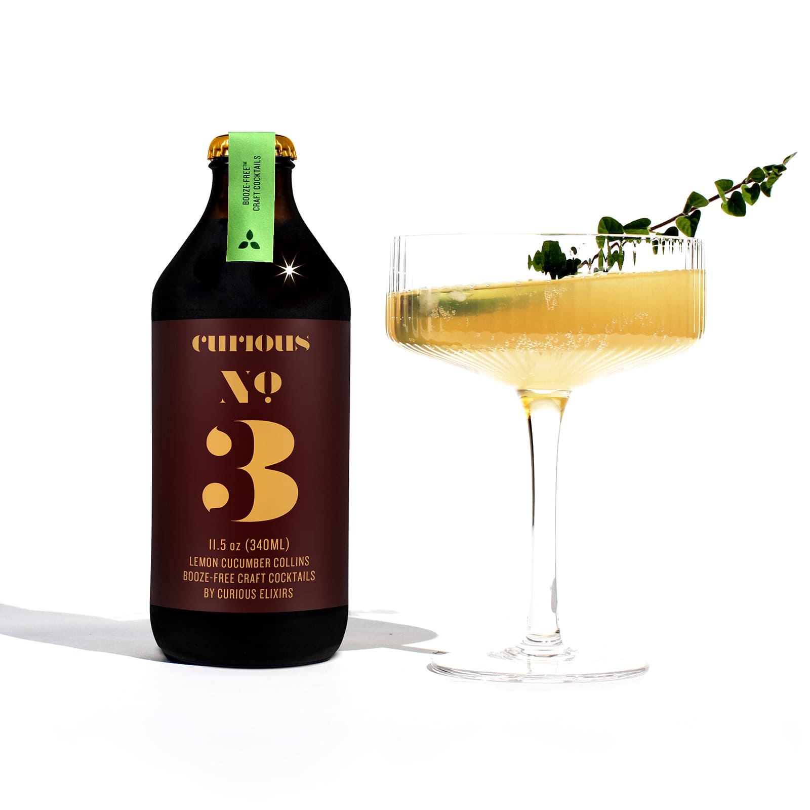 Curious No. 3 Booze-Free Cocktails