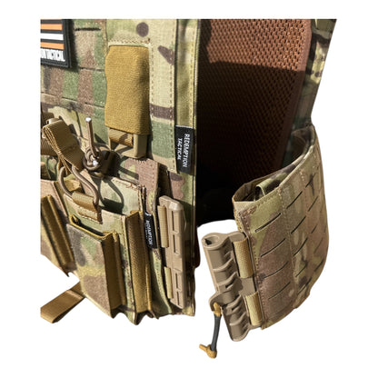 Redemption Tactical CRUSADER 2.0® V4 ARMOR FULL KIT COMBO PACKAGE LIGHTWEIGHT LEVEL IV  (2) 10x12 Front/Back Plates (2) 6x8 Side Plates (Level IV)