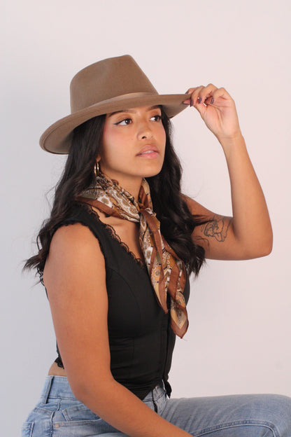 Westin Fedora Hat - Khaki