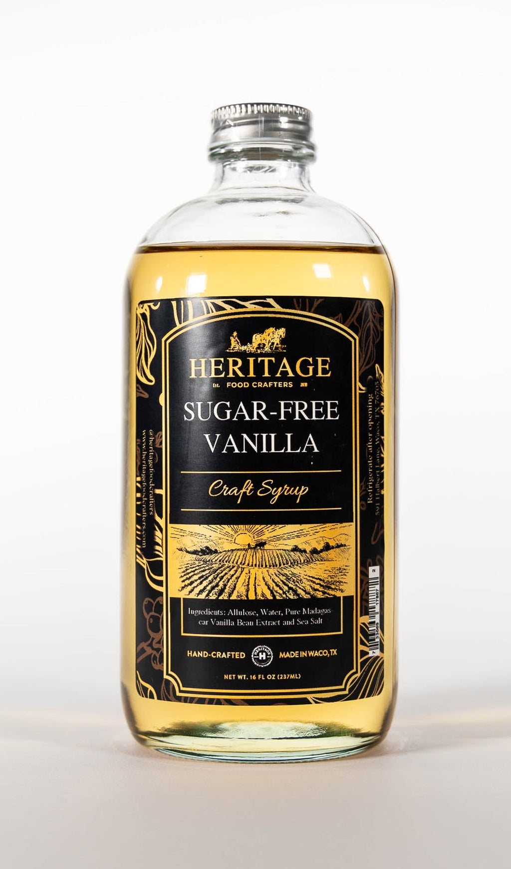 16oz Sugar-Free Vanilla Syrup