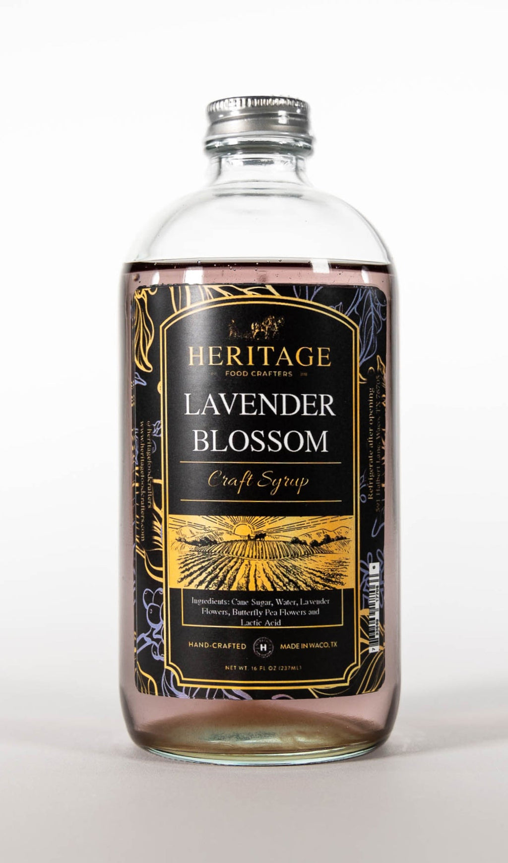 16oz Lavender Blossom Syrup