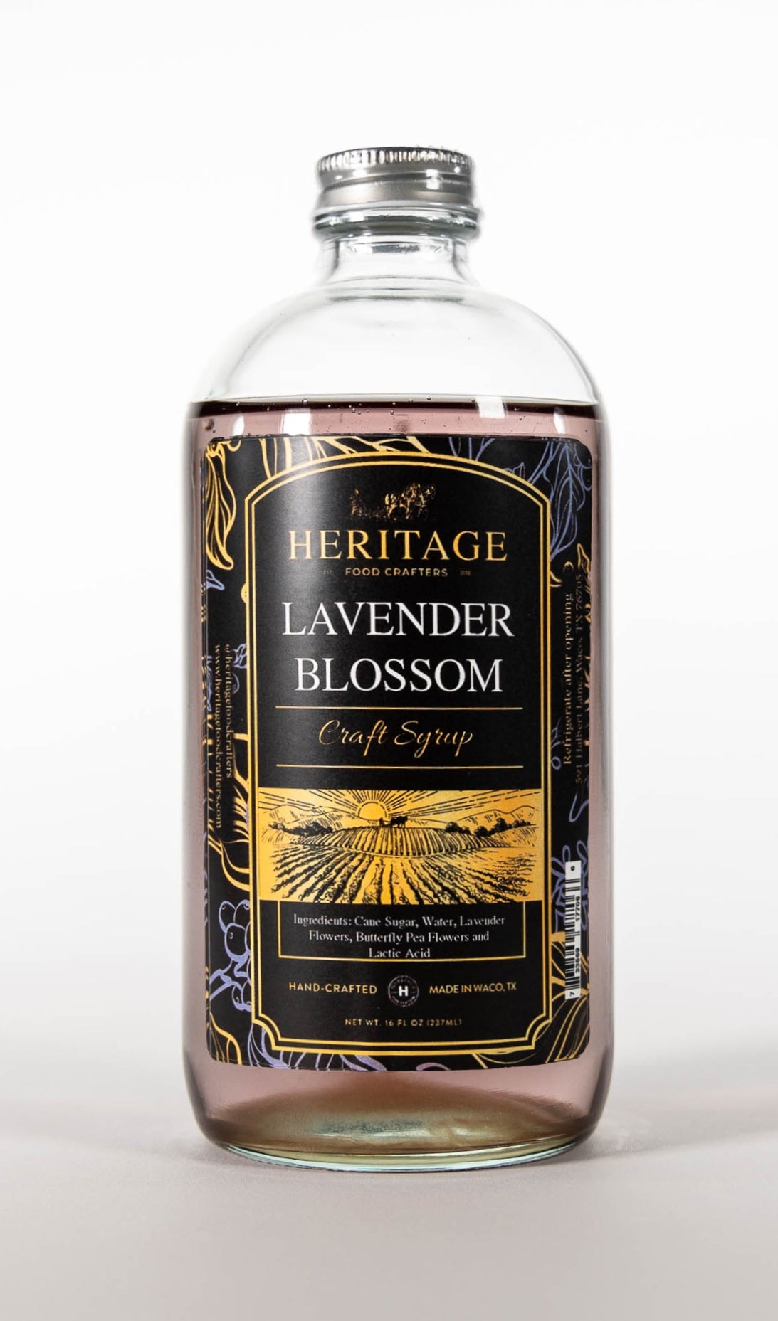 16oz Lavender Blossom Syrup