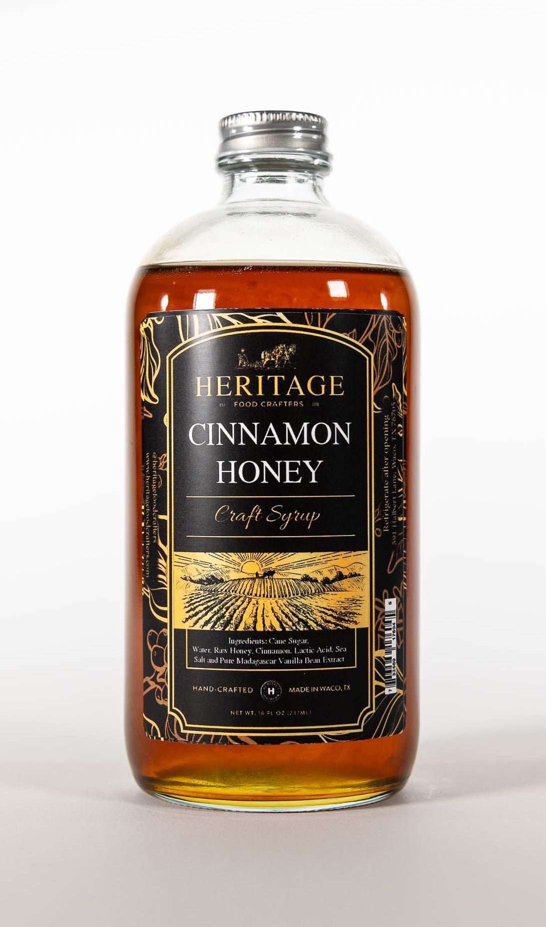 16oz Cinnamon Honey Syrup