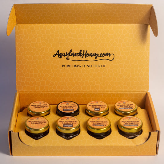 Honey Sampler Gift Box – 8 Unique Flavors | The Perfect Gift