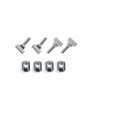 Titanium Wingbolts with  T-Nuts