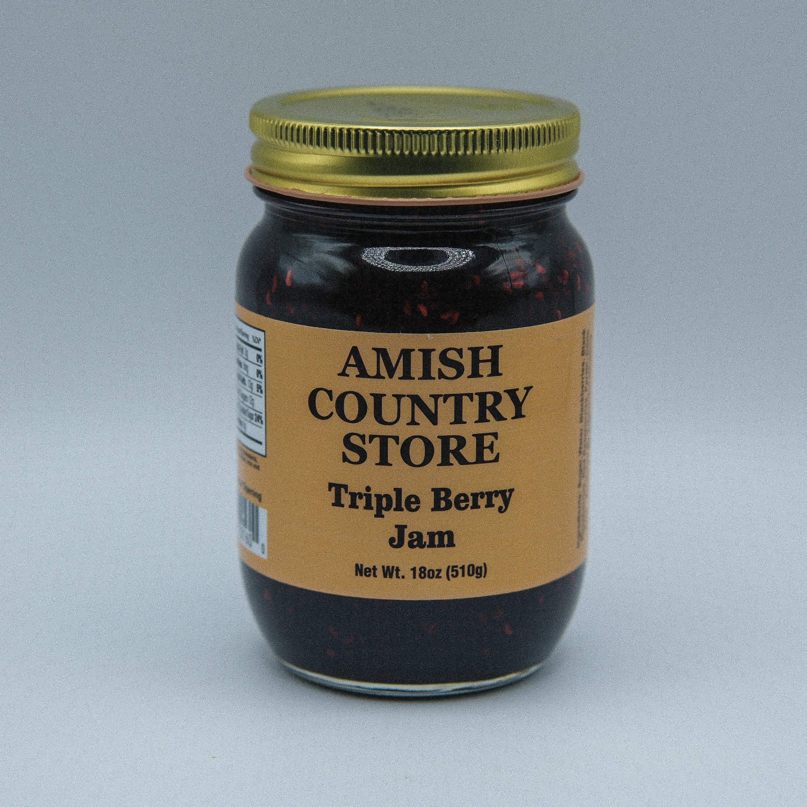 Old-Fashioned Triple Berry Jam (18oz) | Amish Country Store