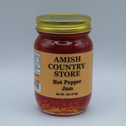 Old-Fashioned Hot Pepper Jam (18oz) | Amish Country Store