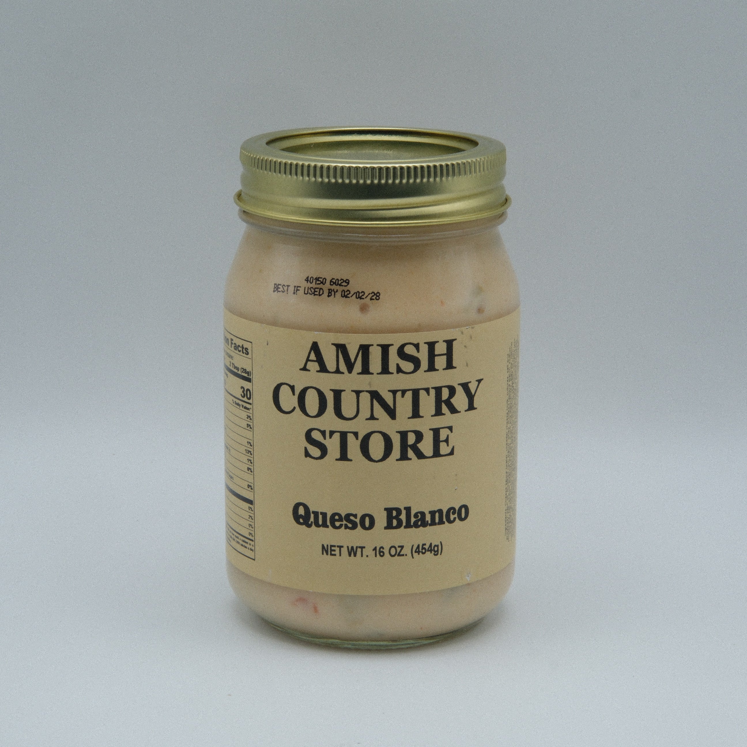 Old-Fashioned Queso Blanco (16oz) | Amish Country Store
