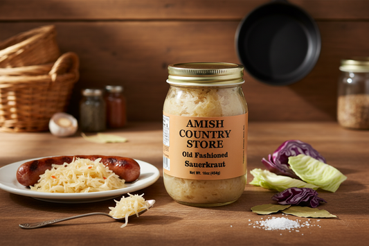 Old-Fashioned Sauerkraut | Amish Country Store | 15 oz