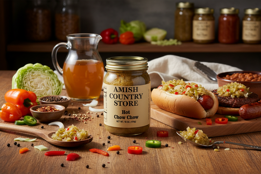 Hot Chow Chow | Southern-Style Relish with a Kick | 16 oz