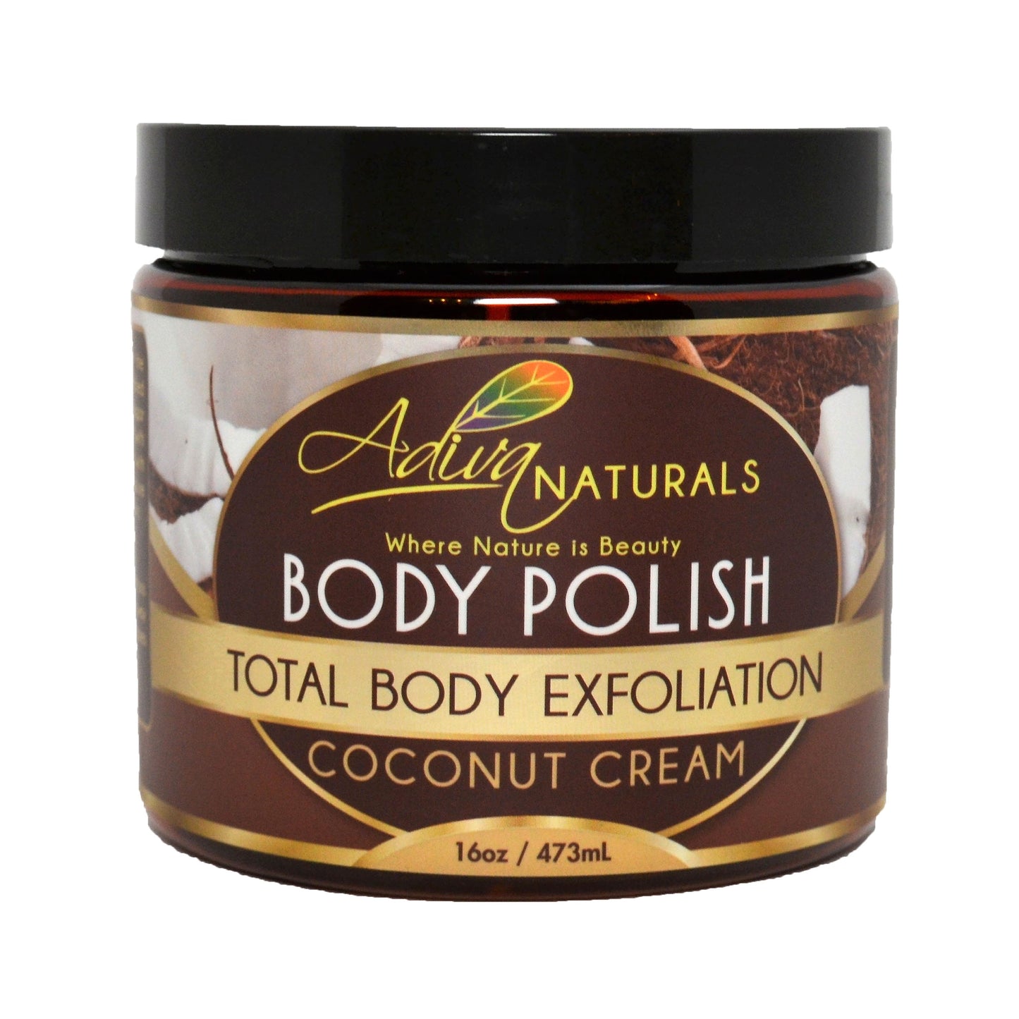 Ginger and Sugar Body Polish Scrub - Coconut Rose