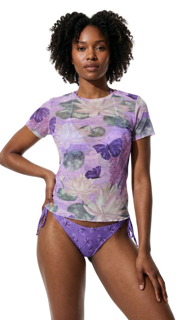 Daliah Mesh Shirt in Chrysalis