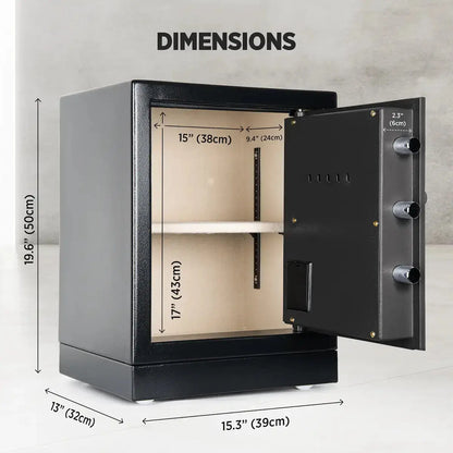 Datasavior Spacious Home Office Safe