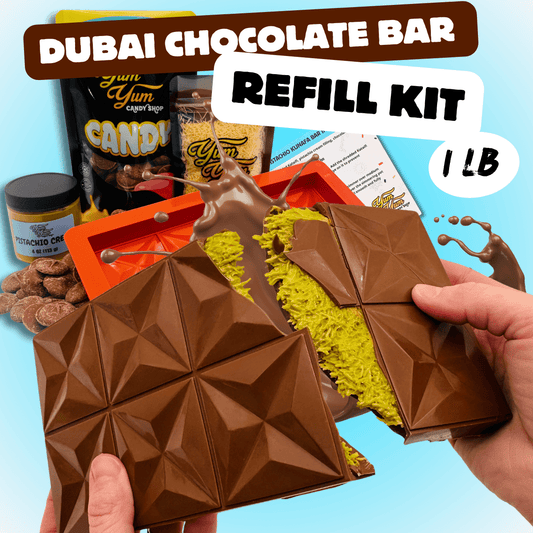 Dubai Chocolate Bar Refill Kit (No Mold)