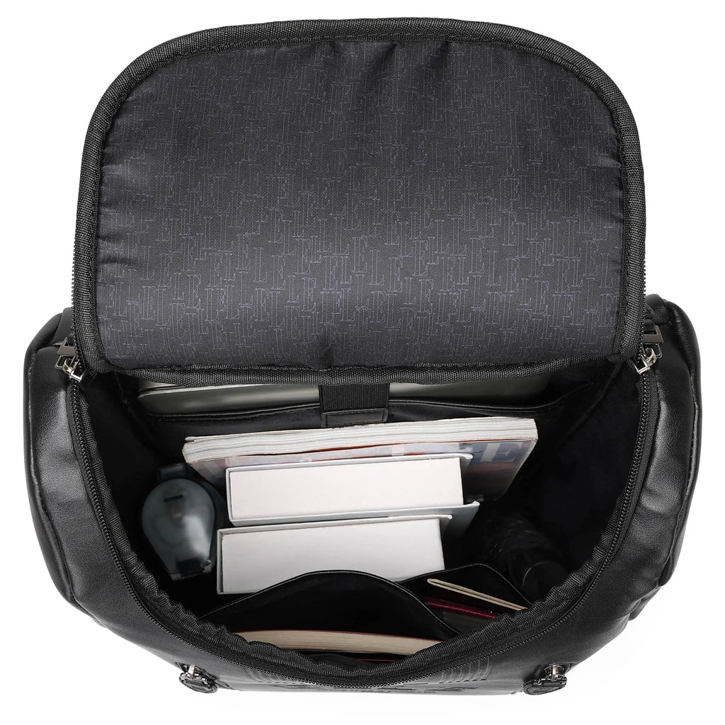 Vegan Leather Backpack-leather