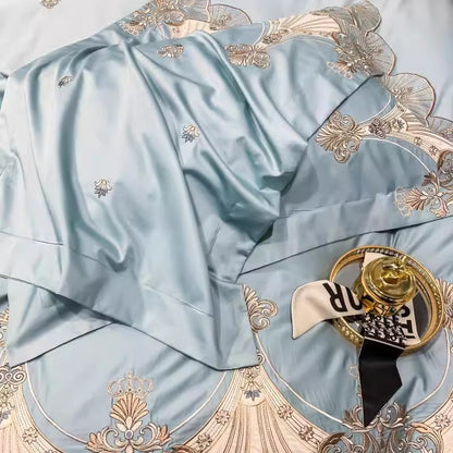 European Luxury Long-Staple Cotton Embroidered Bedding Set | Yedwo
