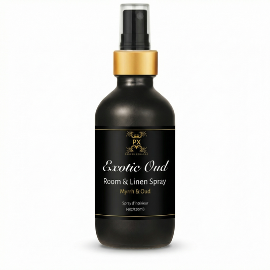 Exotic Oud Room, Linen, and Body Spray