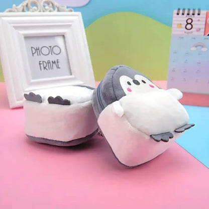Cute Penguin Coin Purse and Lipstick Bag