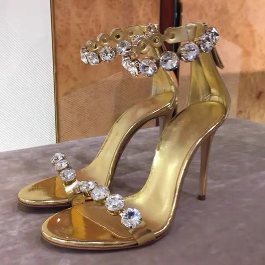 Sexy Open Toe Stiletto High Heels Sandals