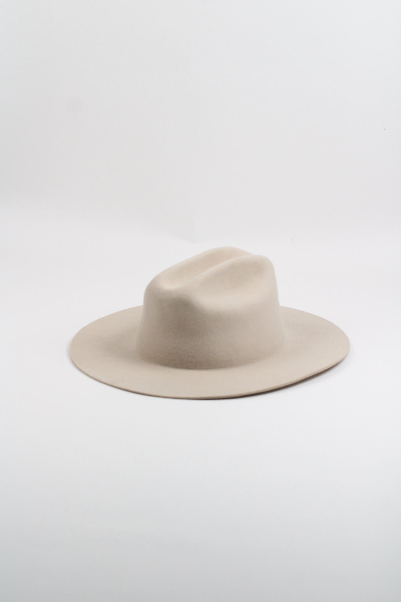 Dakota Cattleman Flat Brim Hat - Ivory