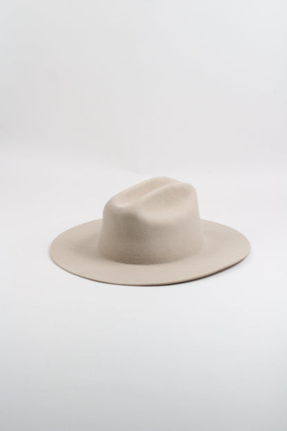 Dakota Cattleman Flat Brim Hat - Ivory