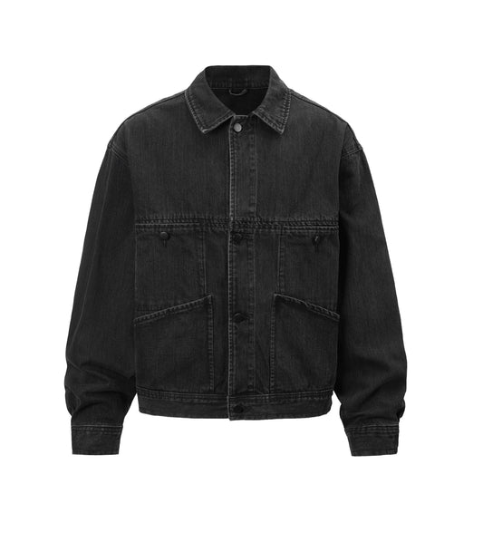 MULTI-POCKET DENIM JACKET