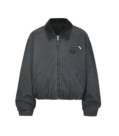 BLACK VINTAGE HUNTERS JACKET