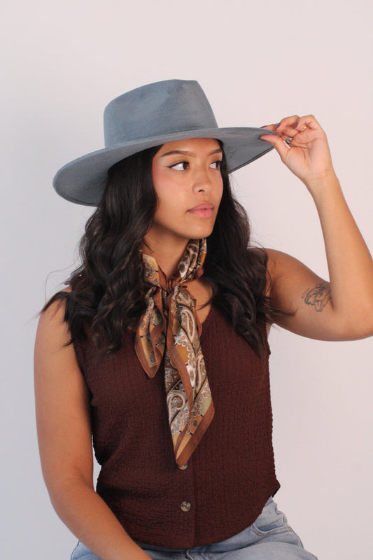 Nomad Rancher Hat - Peacock Blue