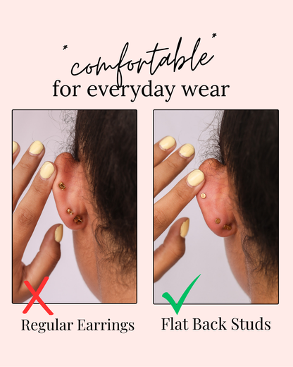 Crystal Flat Back Stud