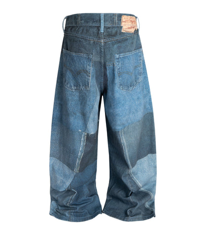 MULTI-PRINT DENIM