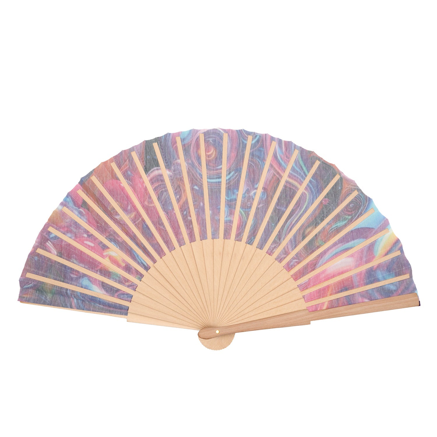 Cosmic Swirl Hand Fan