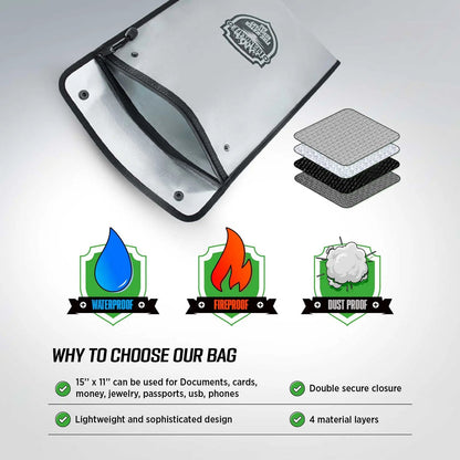 FireVault Fireproof Bag